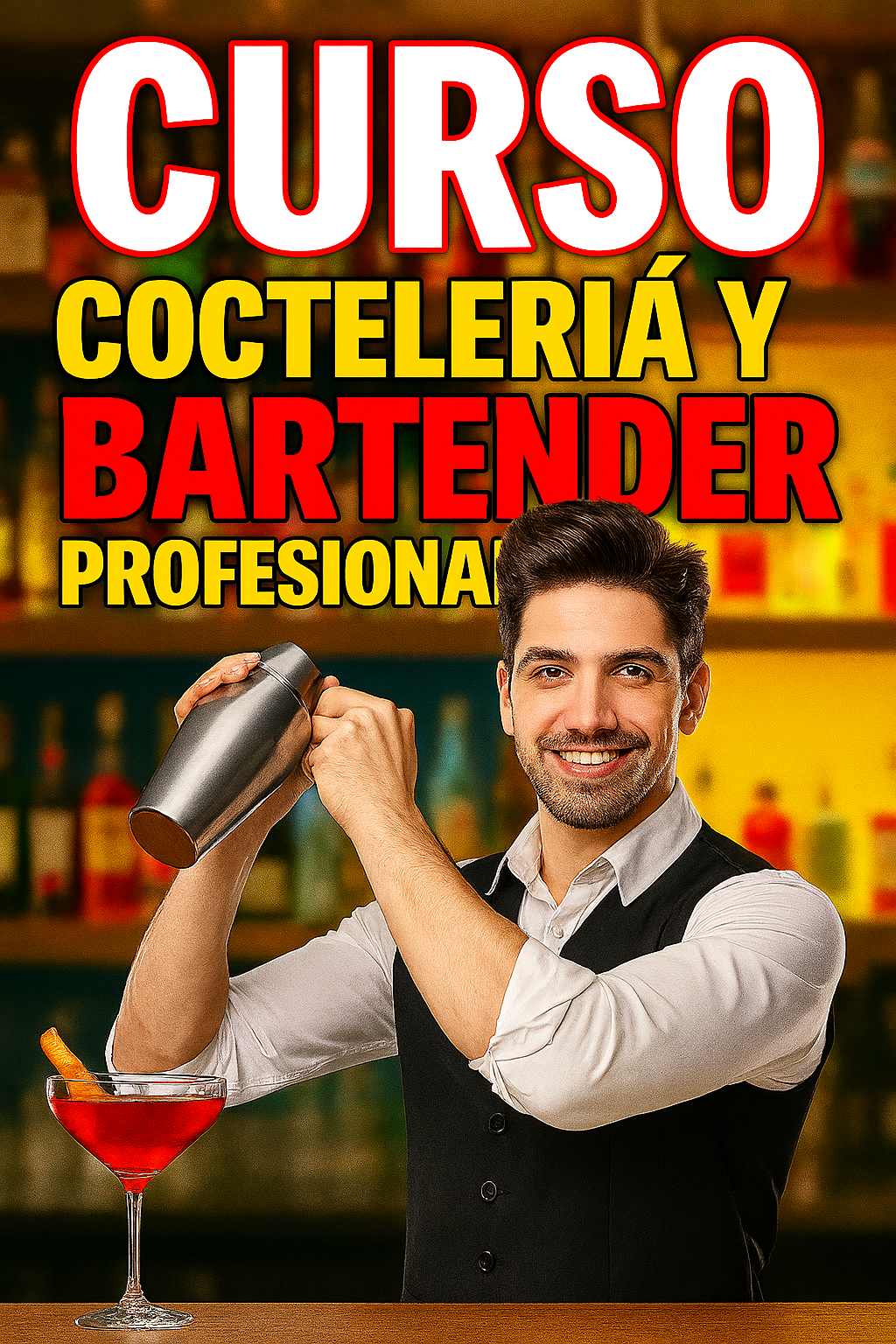 Coctelería Premium: Crea, sorprende y conquista