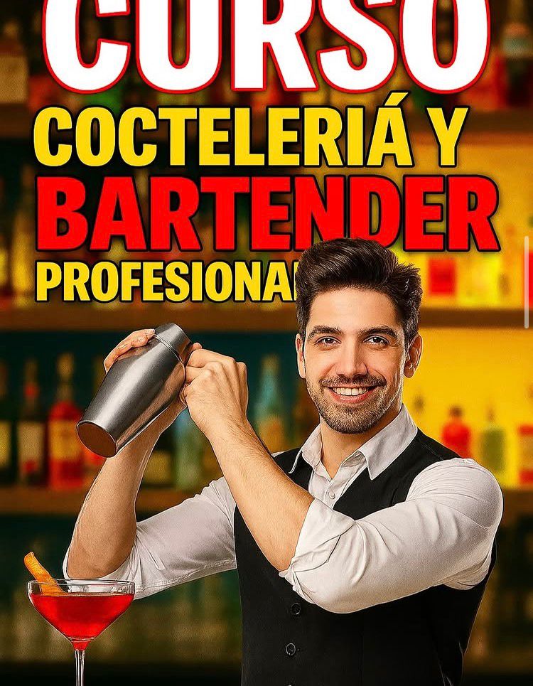 Coctelería y Bartender Profesional